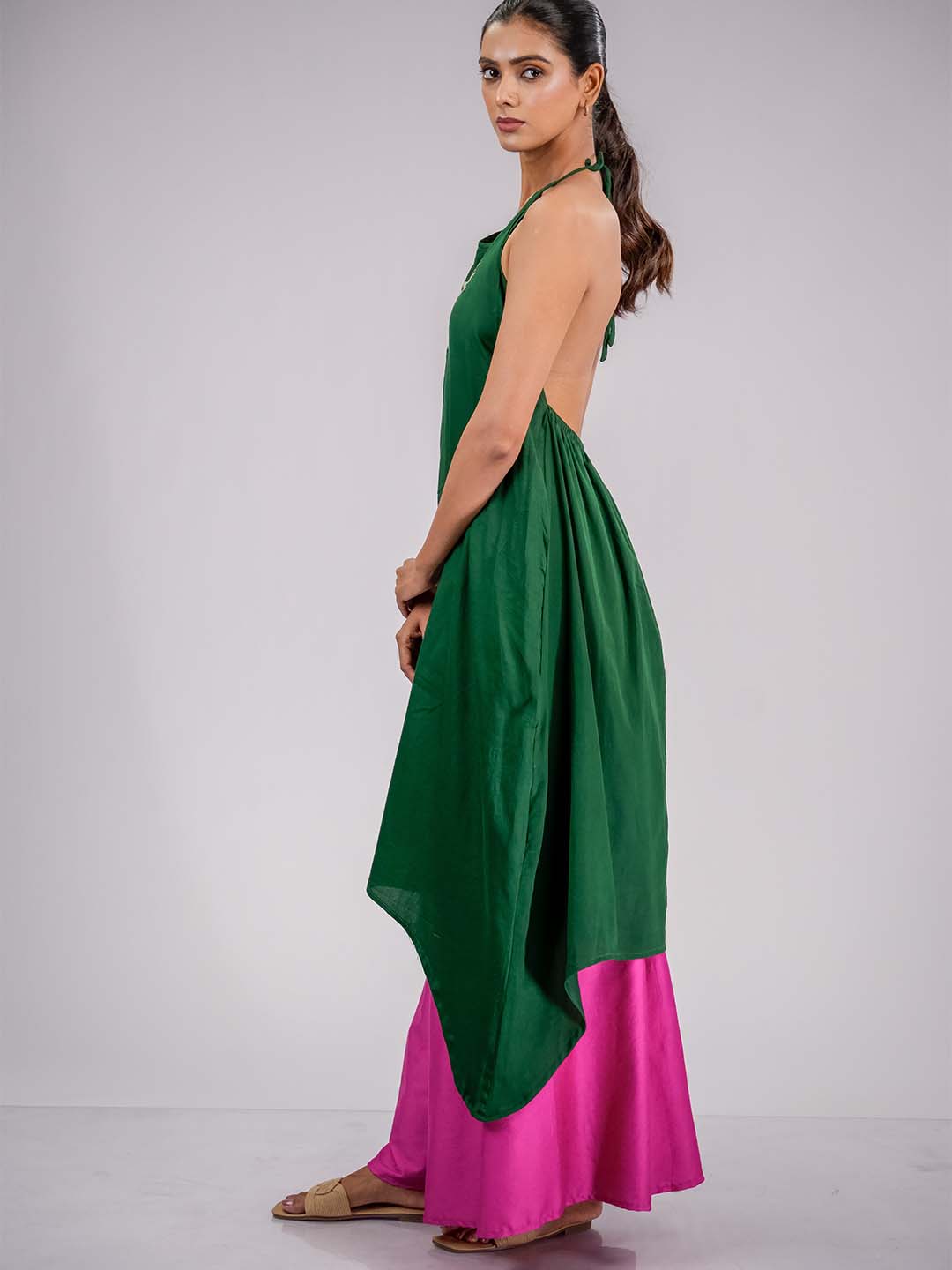 Nazakat Dark Green Set