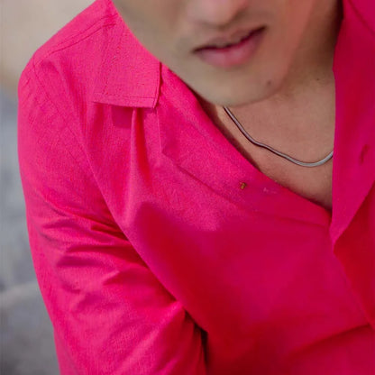 Pink Cuban Shirt