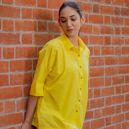 Yellow Anti Fit Shirt