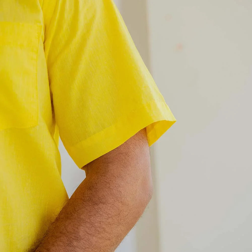 Yellow Cuban Shirt