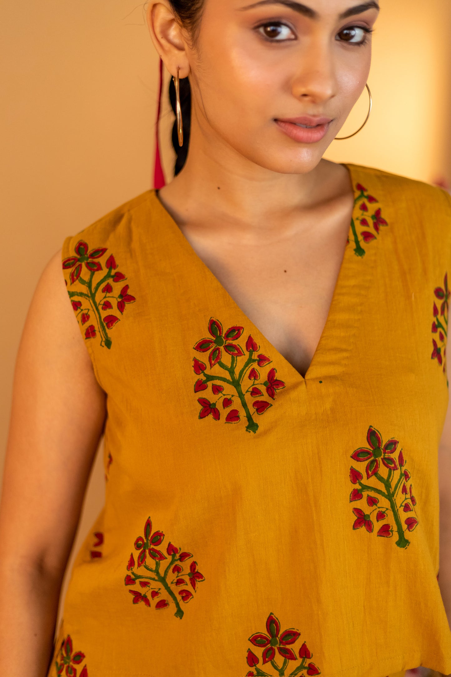 Surajmukhi Crop Top