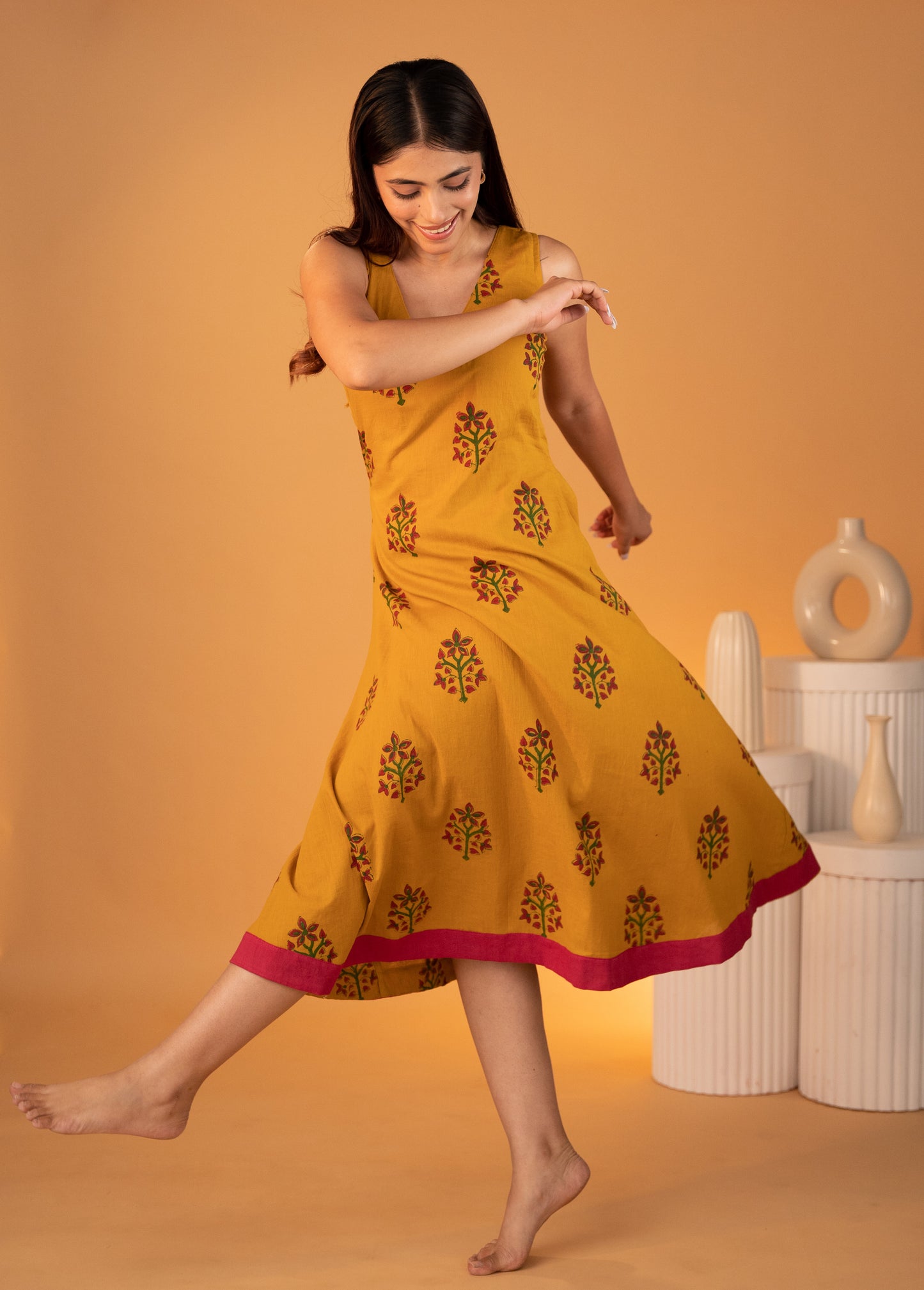 Surajmukhi Summer Dress