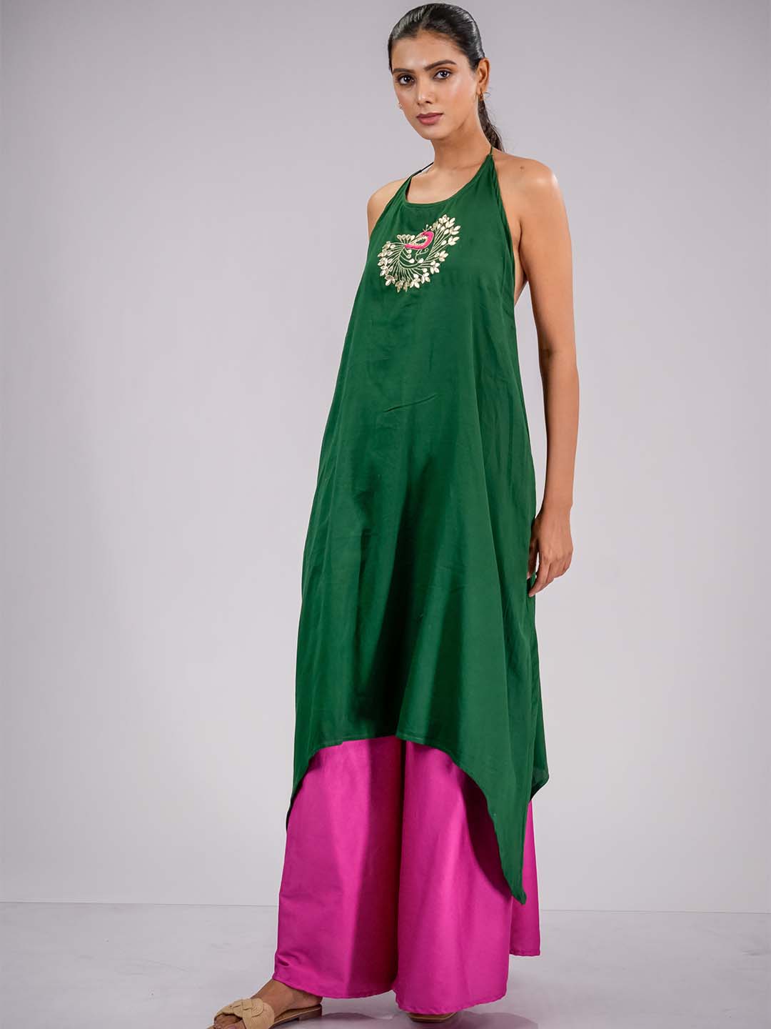 Nazakat Dark Green Set