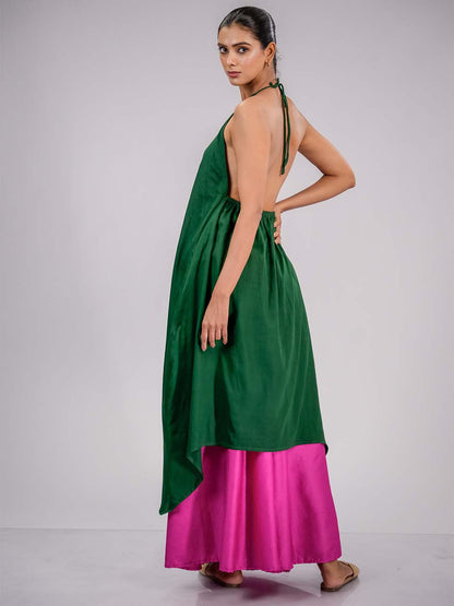 Nazakat Dark Green Set